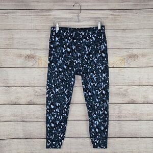 Sweaty Betty x Merrell Ascend Power Cargo Workout Pocket Legging Size 10 Cheetah